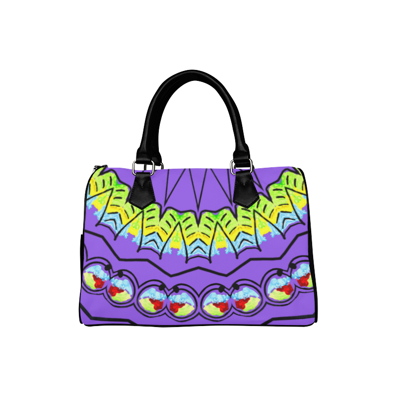 Lilac Star Young, Fashion,Trendy and Modern Design Boston Handbag (Model 1621)