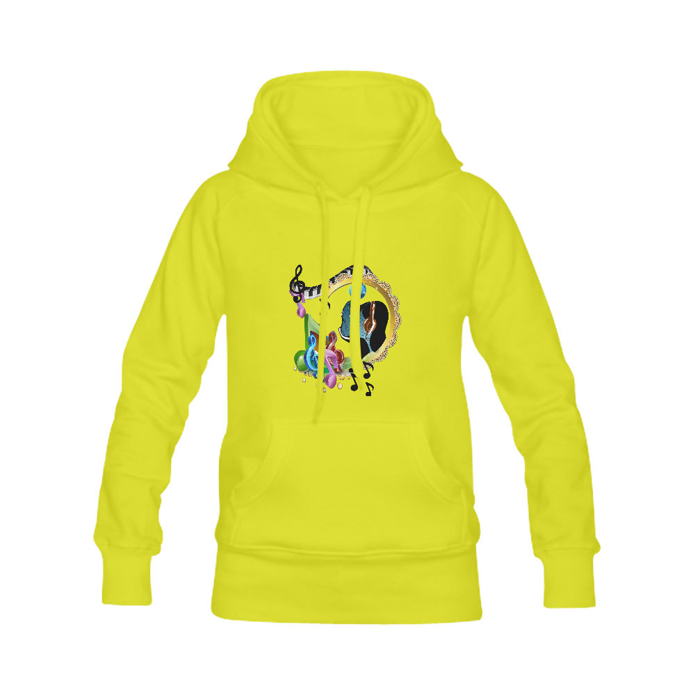 Music for the soul Women's Classic Hoodies (Model H07)