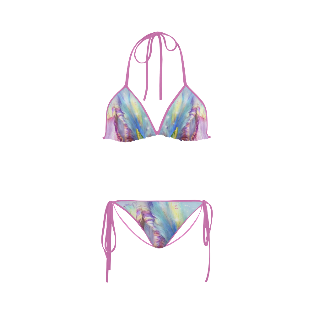 Abstract mystical Custom Bikini Swimsuit