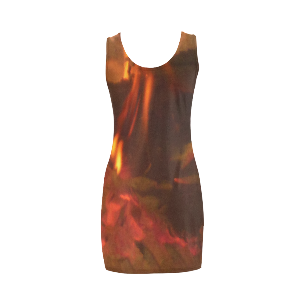 Burning Fire Medea Vest Dress (Model D06)