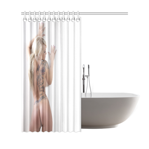 nude Shower Curtain 69"x72"