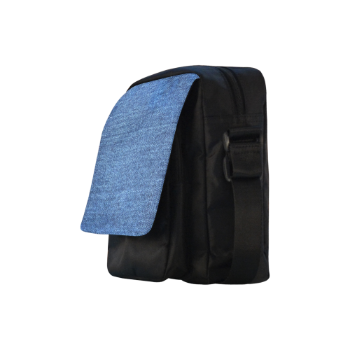 Classic Denim Blue Crossbody Nylon Bags (Model 1633)