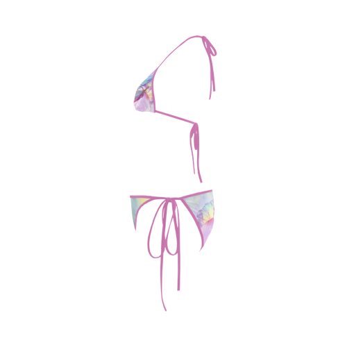Abstract mystical Custom Bikini Swimsuit