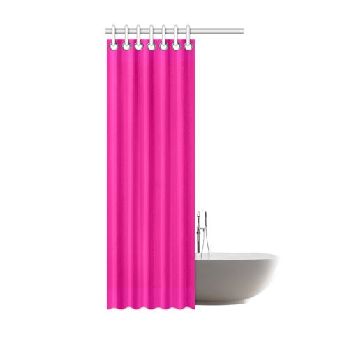 Hot Pink Happiness Shower Curtain 36"x72"