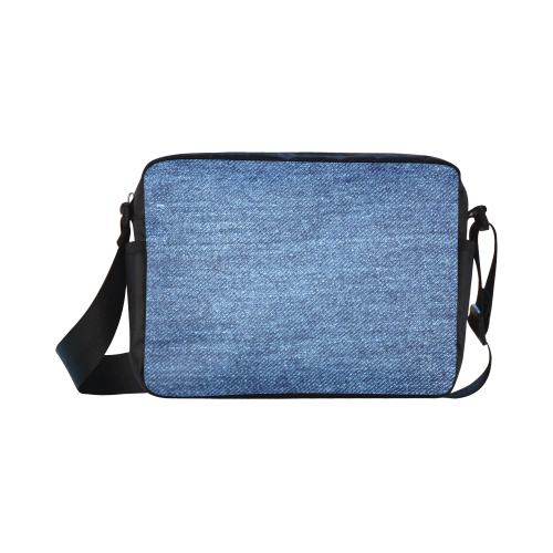 Classic Denim Blue Classic Cross-body Nylon Bags (Model 1632)