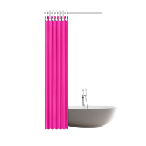 Hot Pink Happiness Shower Curtain 36"x72"