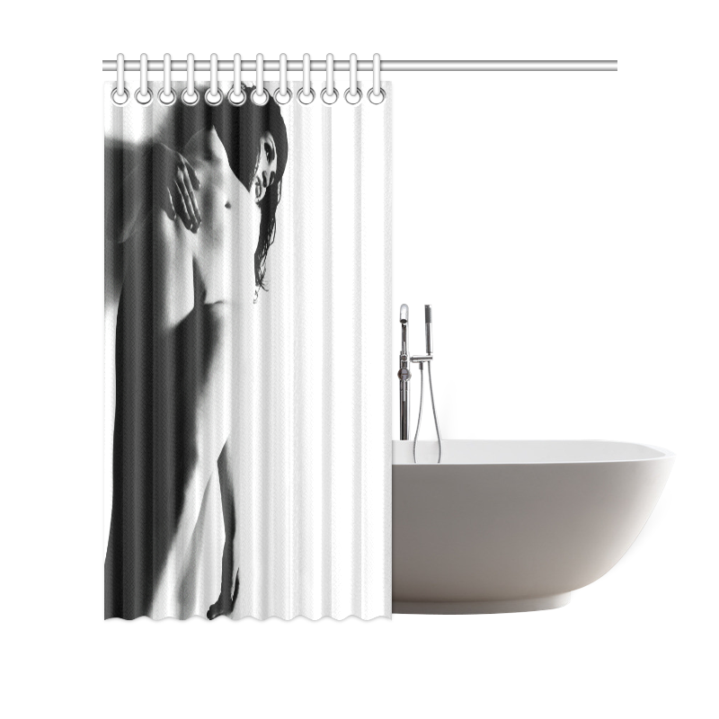 Wollust Shower Curtain 69"x70"