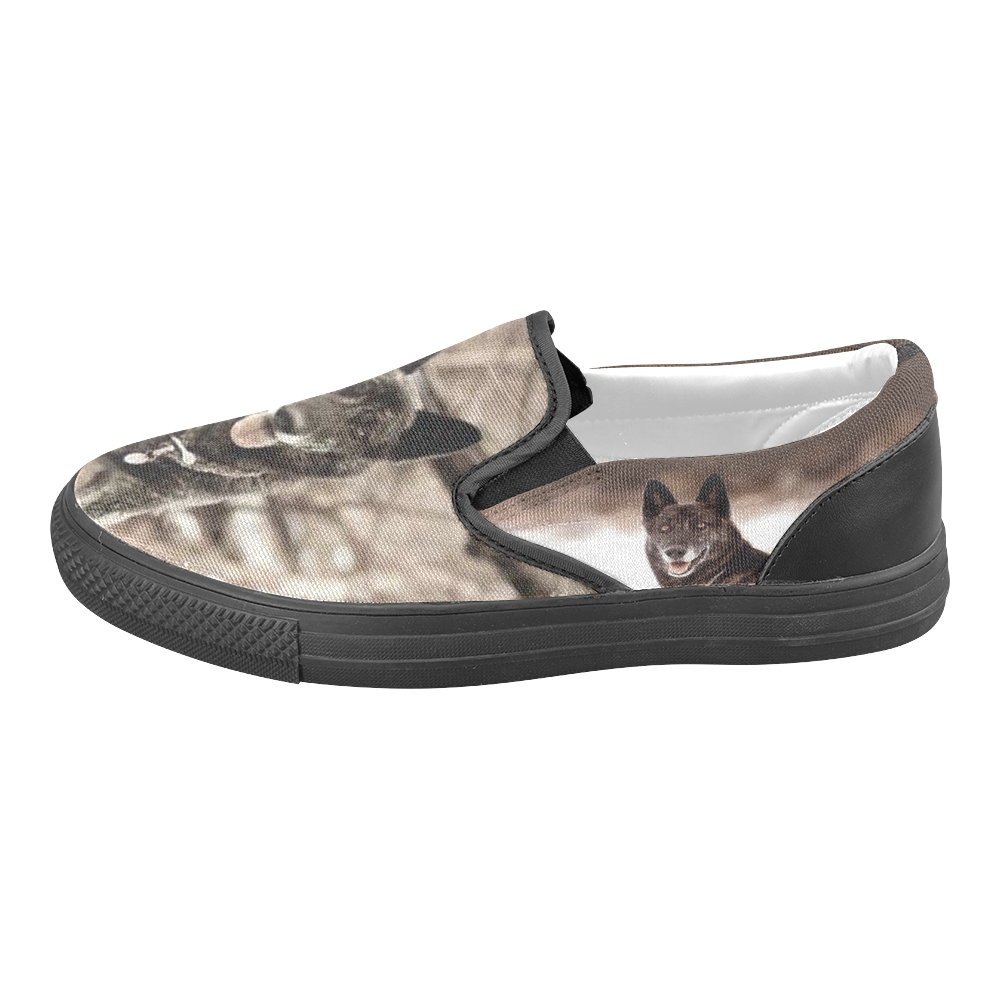 neo 2 Men's Slip-on Canvas Shoes (Model 019)