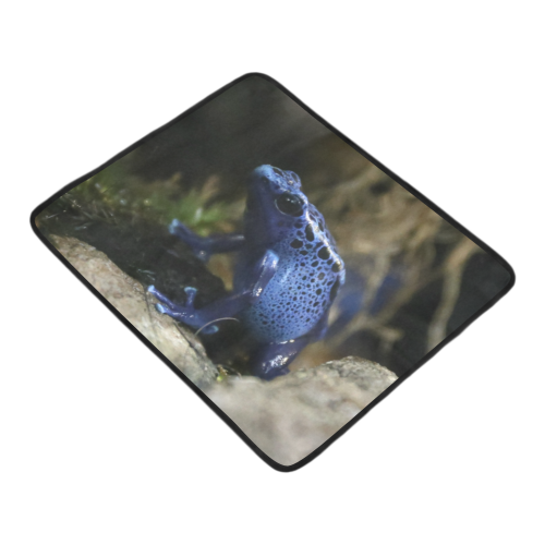 Blue Poison Arrow Frog Beach Mat 78"x 60"