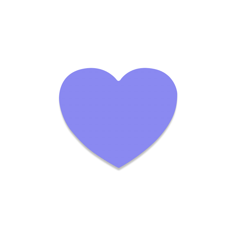 Periwinkle Perkiness Heart Coaster
