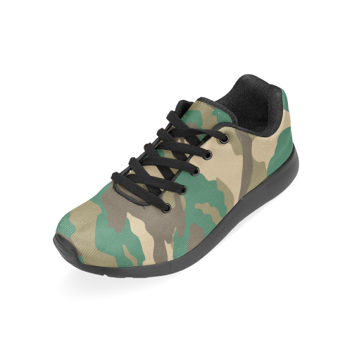 Woodland Camouflage Men’s Running Shoes (Model 020)