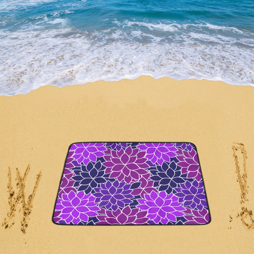 Midnight Garden Beach Mat 78"x 60"