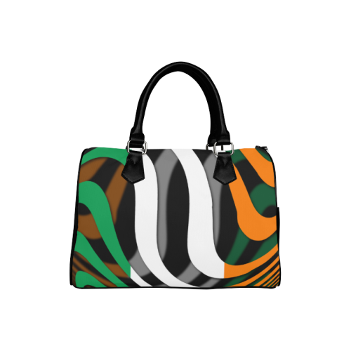 The Flag of Ireland Boston Handbag (Model 1621)