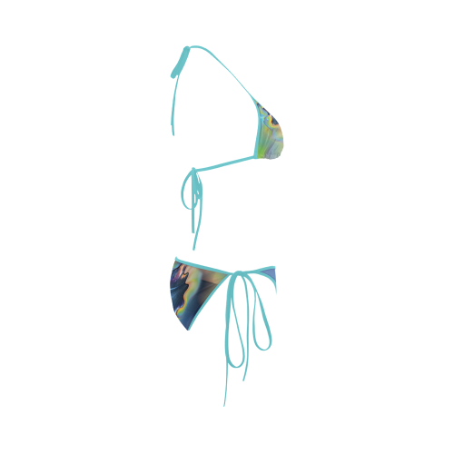 Cocktail bubbles Custom Bikini Swimsuit