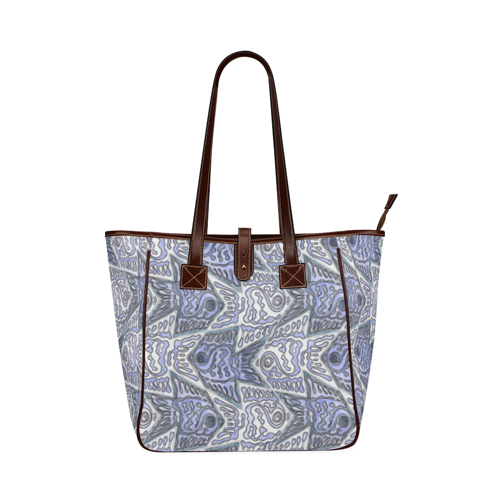 Fish Tessellation Classic Tote Bag (Model 1644)