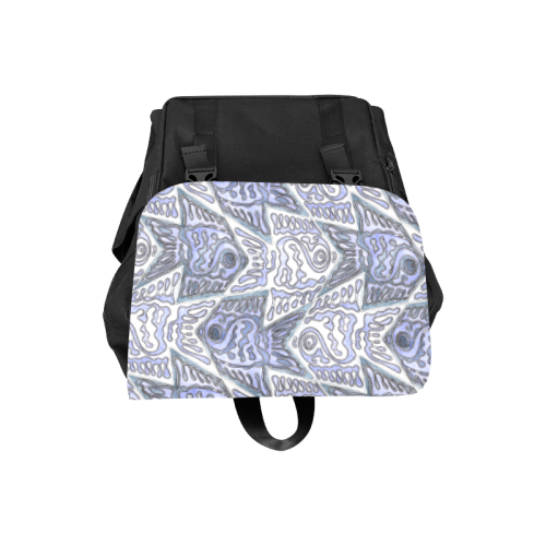 Fish Tessellation Casual Shoulders Backpack (Model 1623)