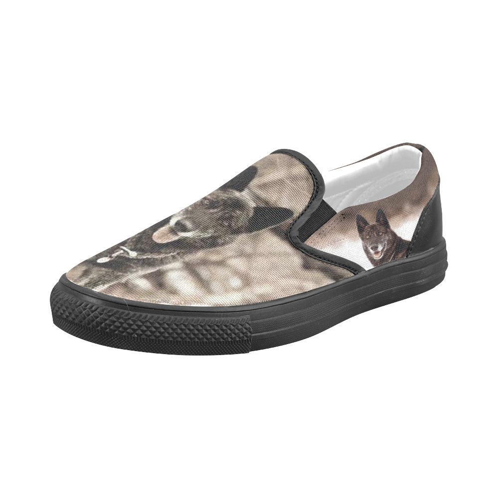neo 2 Men's Slip-on Canvas Shoes (Model 019)