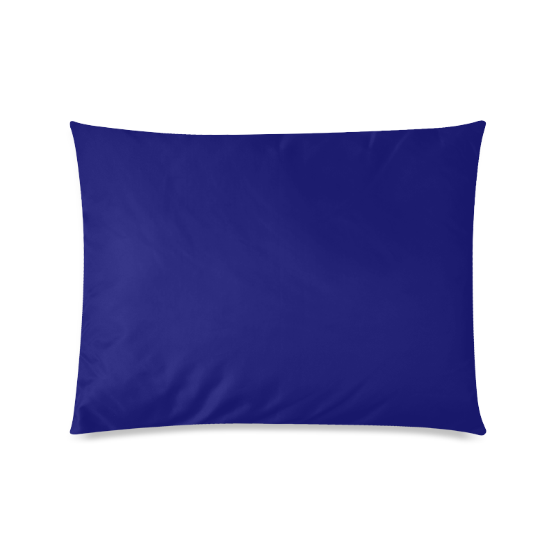 Royal Blue Regalness Custom Picture Pillow Case 20"x26" (one side)