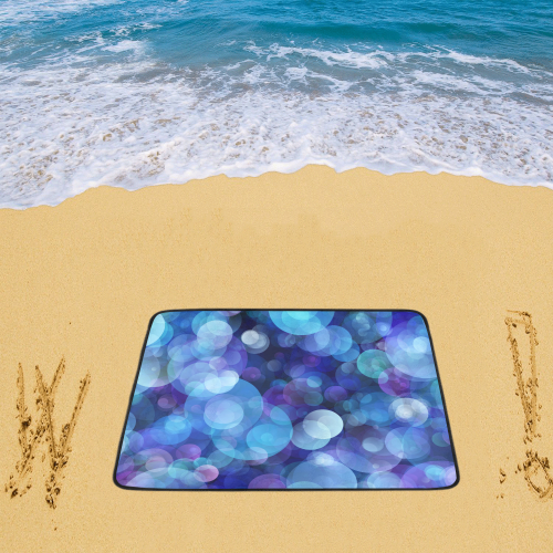 Bubbles005 Beach Mat 78"x 60"