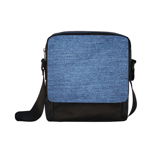 Classic Denim Blue Crossbody Nylon Bags (Model 1633)