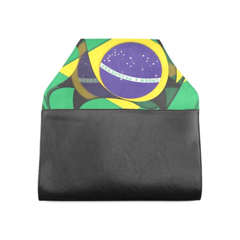 The Flag of Brazil Clutch Bag (Model 1630)