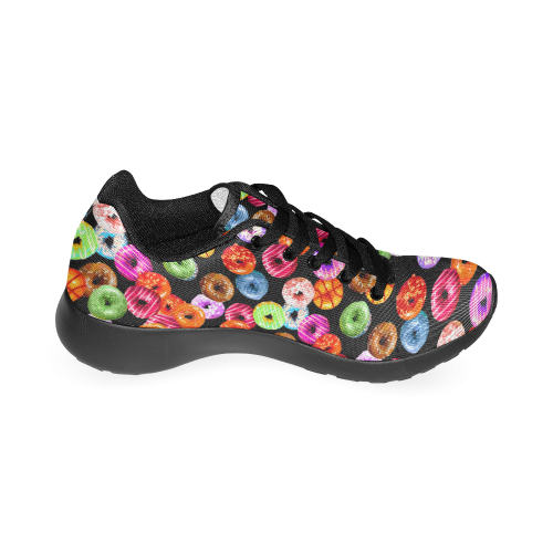Colorful Yummy DONUTS pattern Women’s Running Shoes (Model 020)