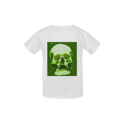 Skull 024 Q Kid's  Classic T-shirt (Model T22)