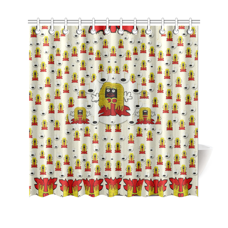 Jynx is singing Shower Curtain 69"x70"