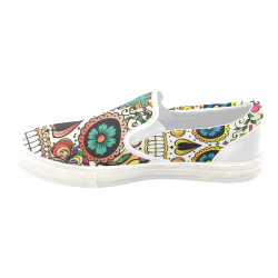 D-WMS219810 Women's Unusual Slip-on Canvas Shoes (Model 019)