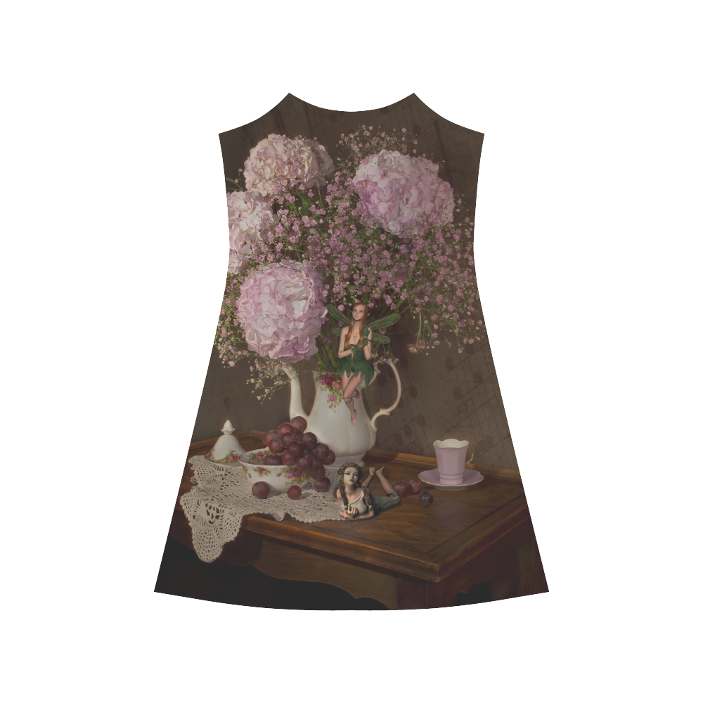 A Fairy Dreaming In Pastel Alcestis Slip Dress (Model D05)