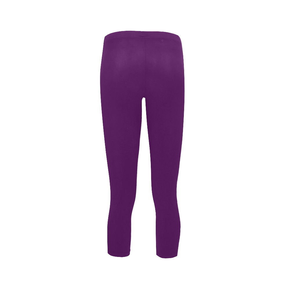Purple Passion Capri Legging (Model L02)