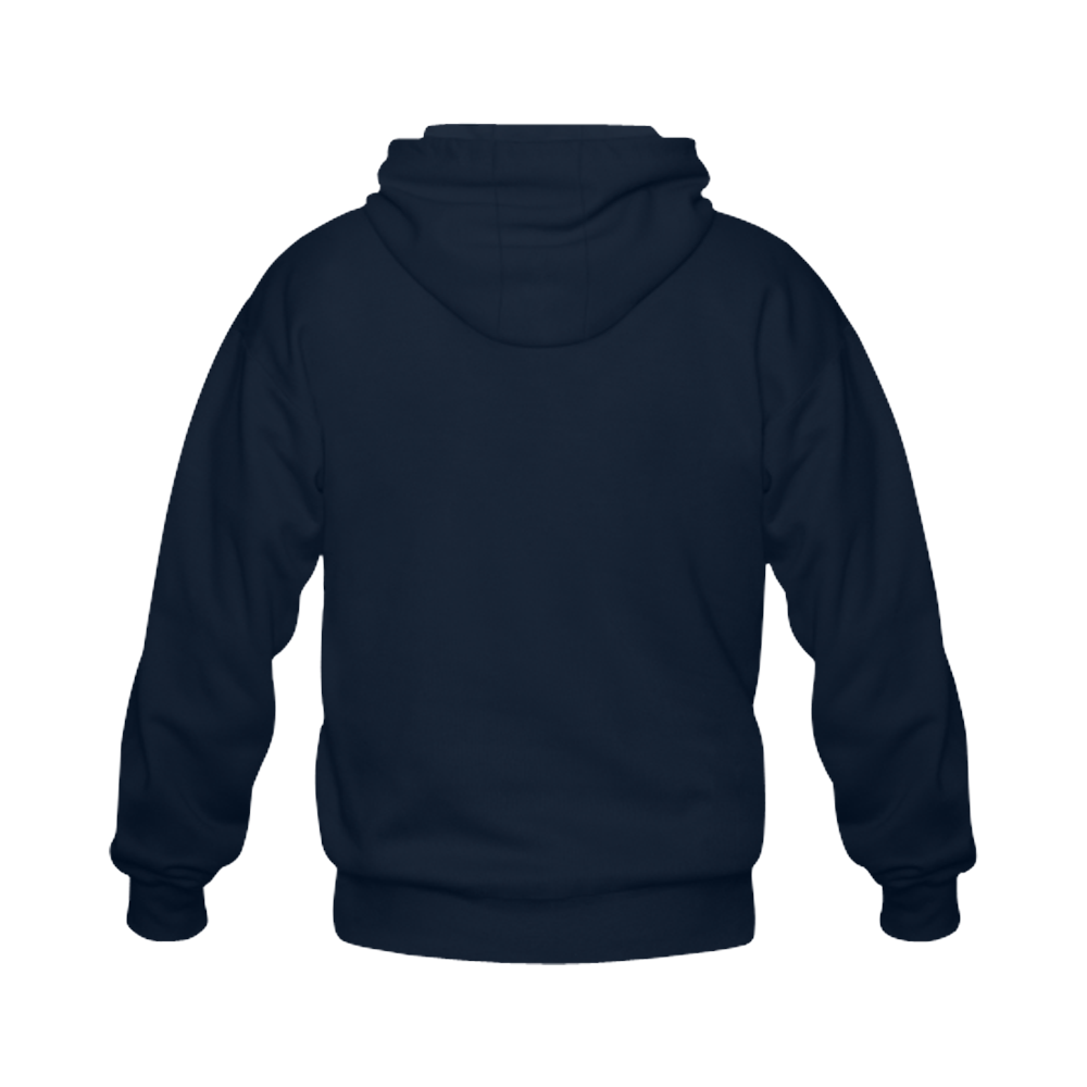 windee1 Gildan Full Zip Hooded Sweatshirt (Model H02)