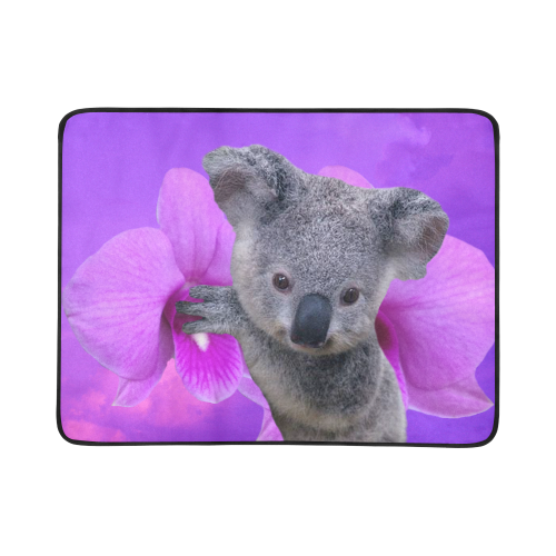 Koala and Orchid Beach Mat 78"x 60"
