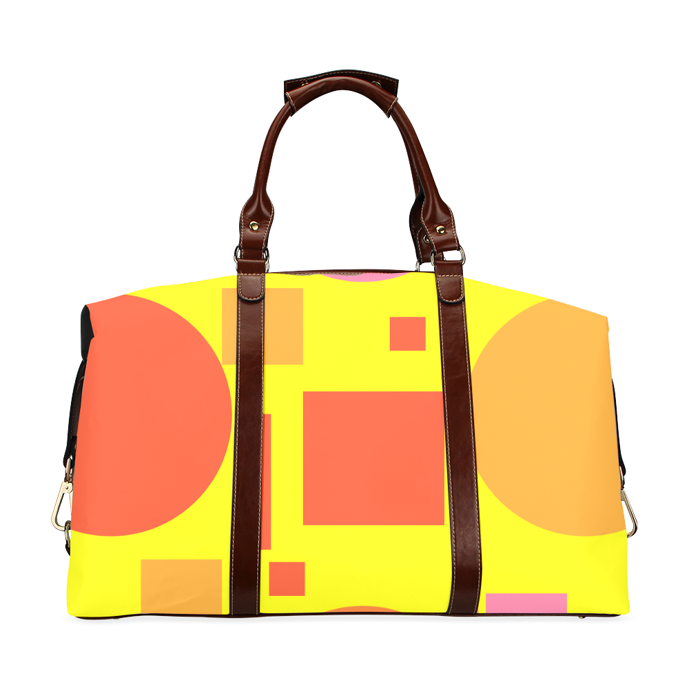 Colorful shapes Classic Travel Bag (Model 1643)