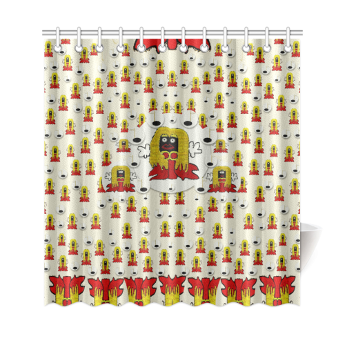 Jynx is singing Shower Curtain 69"x72"