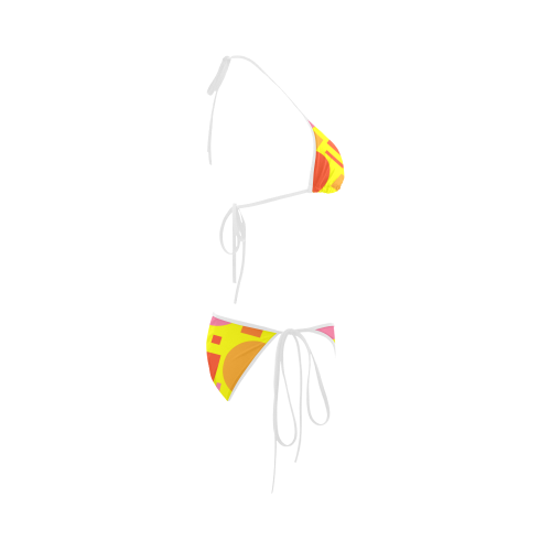 Colorful shapes Custom Bikini Swimsuit