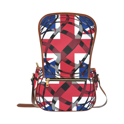 The Flag of United Kingdom Saddle Bag/Large (Model 1649)