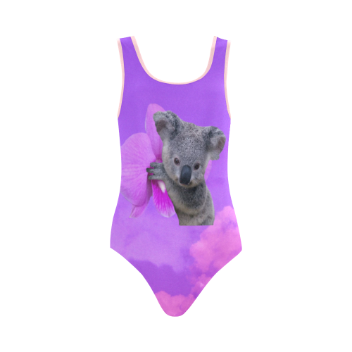 Koala Vest One Piece Swimsuit (Model S04)