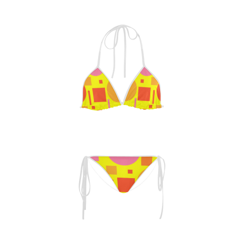 Colorful shapes Custom Bikini Swimsuit