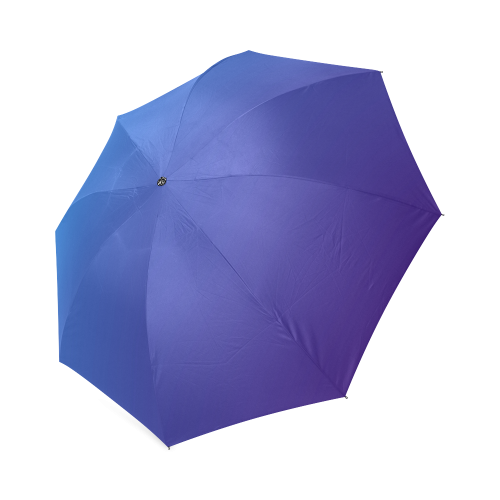 Blue Blush Foldable Umbrella (Model U01)