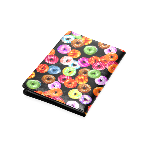 Colorful Yummy DONUTS pattern Custom NoteBook A5
