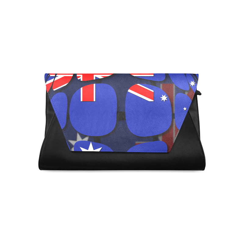 The Flag of Australia Clutch Bag (Model 1630)
