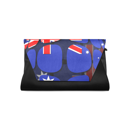 The Flag of Australia Clutch Bag (Model 1630)