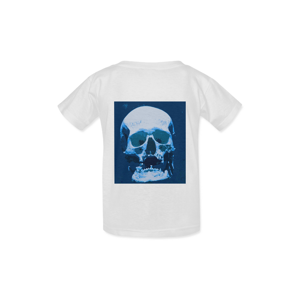 Skull 020 Q Kid's  Classic T-shirt (Model T22)
