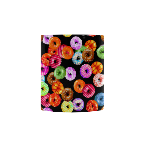 Colorful Yummy DONUTS pattern Custom Morphing Mug
