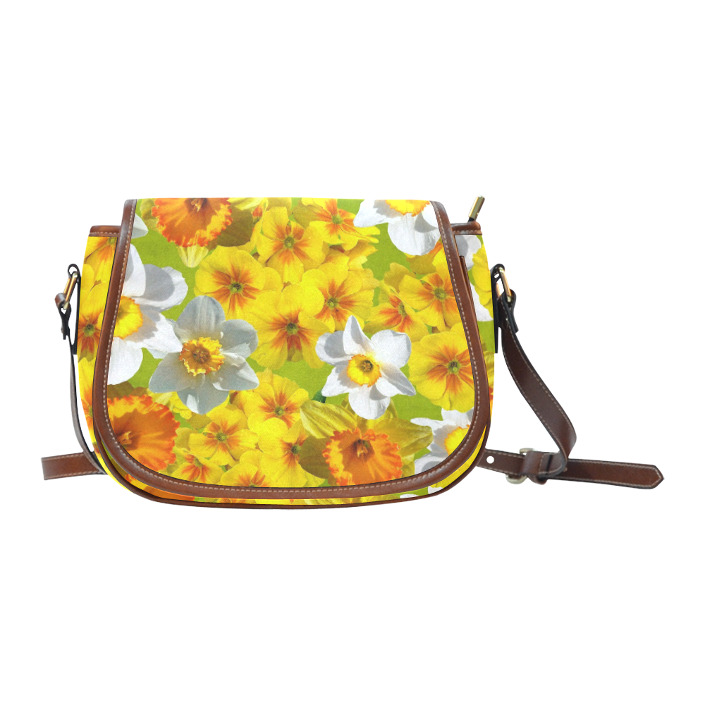 Daffodil Surprise Saddle Bag/Large (Model 1649)