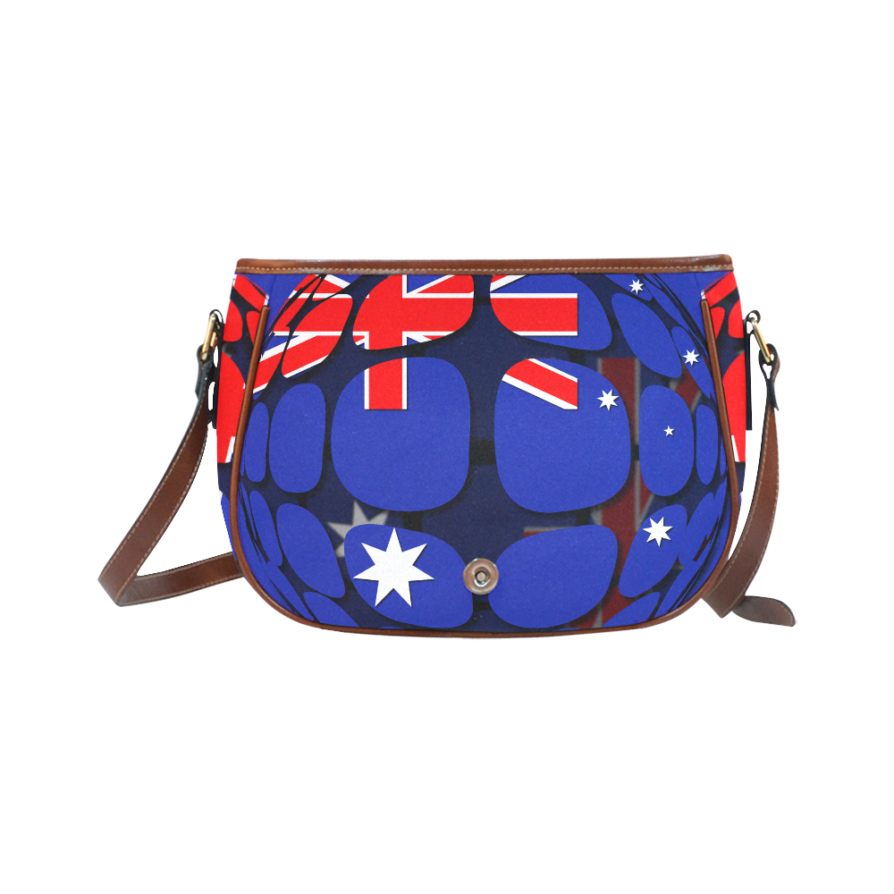 The Flag of Australia Saddle Bag/Large (Model 1649)