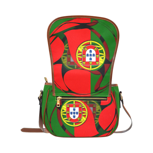 The Flag of Portugal Saddle Bag/Large (Model 1649)