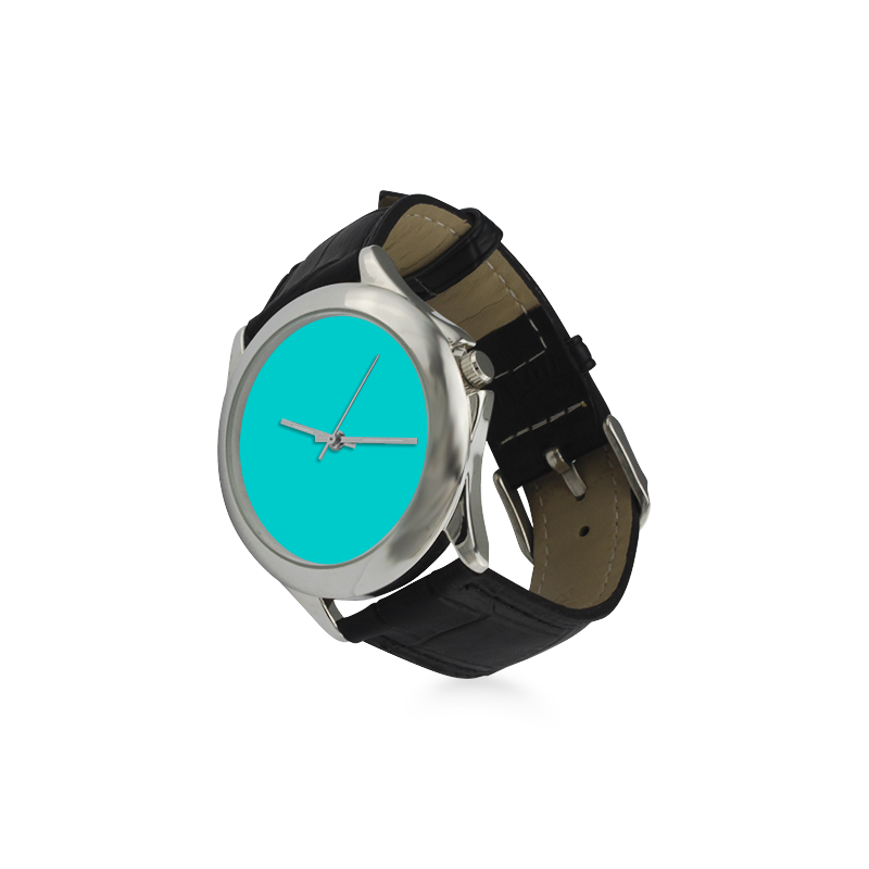 Aqua Alliance Women's Classic Leather Strap Watch(Model 203)