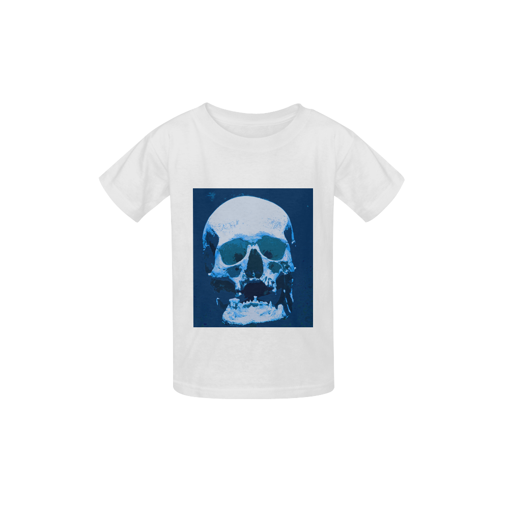 Skull 020 Q Kid's  Classic T-shirt (Model T22)
